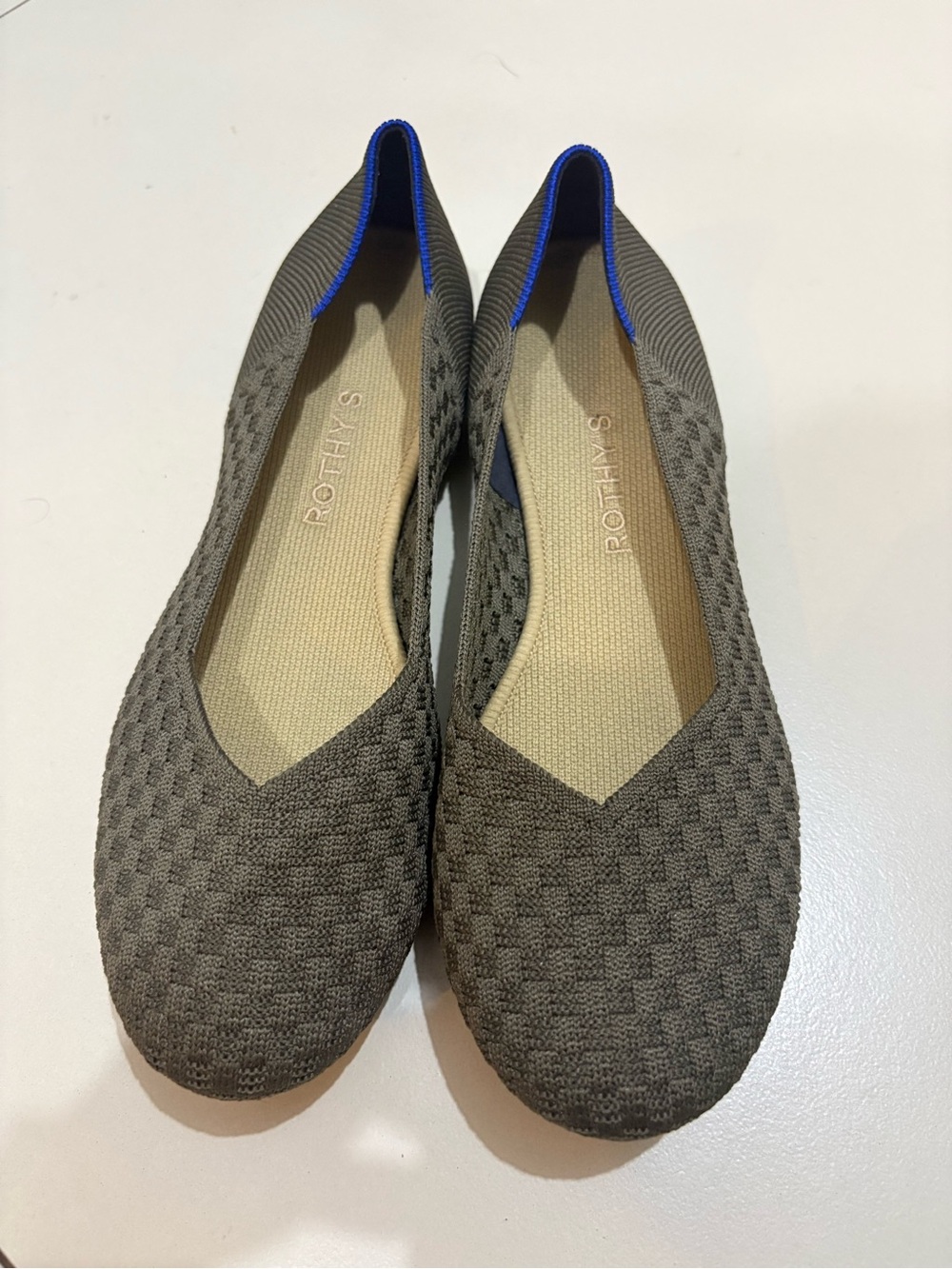 Rothy's Safari Basketweave Flats Size 9
